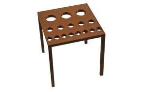 Βάση πινέλων μακιγιάζ